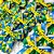 Laço de Pescoço Estampado Copa Brasil - 10 unidades - Imagem 1