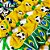 Gravata Borboleta Tecido Estampado Copa Brasil - 10 unidades - Imagem 1