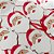 Medalha EVA Papai Noel Natal - 10 unidades - Imagem 2