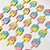 Adesivos EVA Glitter Sorvete Mod.1 - 10 unidades - Imagem 1
