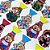Gravata Social 3D Personagens de Festa Junina - 10 unidades - Imagem 1