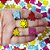 Adesivos EVA Glitter de Festa Junina - 50 unidades - Imagem 2