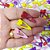 Adesivos EVA Glitter Tic Tac (Coração) - 10 unidades - Imagem 2