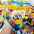 Bandanas Tecido Estampado Minions - 10 unidades - Imagem 3