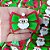 Laço Maxi Duplo 4 Pontas EVA Natal - 10 unidades - Imagem 3