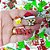 Adesivos EVA Glitter Natal Mod.2 - 20 unidades - Imagem 2