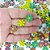 Adesivos EVA Glitter Flor Duplo Pérola Mod.1 - 20 unidades - Imagem 2