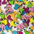 Adesivos EVA Glitter Patins Roller - 10 unidades - Imagem 1