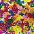 Adesivos EVA Glitter Patinha Ossinho Mod.2 - 20 unidades - Imagem 1