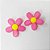 Laço de Penteado Emborrachado Florzinha Mod2 - 10 unidades - Imagem 3