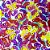 Adesivos EVA Glitter Borboleta Mod.1 - 20 unidades - Imagem 1