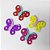Adesivos EVA Glitter Borboleta Mod.1 - 20 unidades - Imagem 3