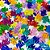 Adesivos EVA Glitter Frase AuAu - 20 unidades - Imagem 1
