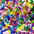 Adesivos EVA Glitter TicTac Coração Patinha - 20 unidades - Imagem 1