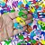 Adesivos EVA Glitter TicTac - 20 unidades - Imagem 2