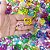 Adesivos EVA Glitter Coração Patinhas Mod.2 - 20 unidades - Imagem 2