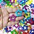 Adesivos EVA Glitter Estrela Vazada - 20 unidades - Imagem 2