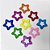 Adesivos EVA Glitter Estrela Vazada - 20 unidades - Imagem 3