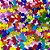 Adesivos EVA Glitter Balinha - 20 unidades - Imagem 1