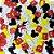 Adesivos EVA Glitter Mickey Mod.1 - 20 unidades - Imagem 1
