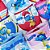 Bandanas Tecido Estampado Smurfs - 10 unidades - Imagem 2