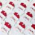 Medalha Papai Noel Couro Sintético Natal - 10 unidades - Imagem 1