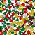 Adesivos EVA Glitter Natal (Atacado) Mod.1 - 50 unidades - Imagem 1