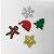 Adesivos EVA Glitter Natal (Atacado) Mod.1 - 50 unidades - Imagem 3