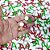Adesivos EVA Glitter TicTac Pompom Natal - 20 unidades - Imagem 2