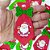 Gravata Social Feltro PF Natal Mod.3 - 10 unidades - Imagem 3