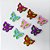 Adesivos EVA Glitter Borboleta Mod.2 - 10 unidades - Imagem 3