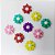 Adesivos EVA Glitter Flor Duplo Pérola Mod.2 - 20 unidades - Imagem 3