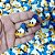 Adesivos EVA Glitter Pato Donald - 10 unidades - Imagem 2