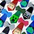 Gravata Social Laço EVA Minecraft - 10 unidades - Imagem 1