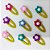 Adesivos EVA Glitter TicTac Florzinha Mod.2 - 10 unidades - Imagem 3