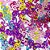 Adesivos EVA Glitter Tiara Mod.3 - 10 unidades - Imagem 1