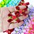 Laço X Veludo Lurex Rococó - 10 unidades - Imagem 3