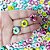 Adesivos EVA Glitter Donuts - 10 unidades - Imagem 2