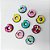 Adesivos EVA Glitter Donuts - 10 unidades - Imagem 3