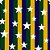 Bandanas Tricoline Estampado Copa Brasil - 10 unidades - Imagem 3