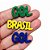 Adesivos EVA Copa Brasil Mod.2 - 20 unidades - Imagem 2