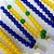 Colar Pérola Pingente Copa Brasil Mod.1 - 10 unidades - Imagem 2