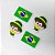 Laço Penteado Emborrachado Copa Brasil Mod.1 - 10 unidades - Imagem 3