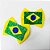 Laço Borboleta Bandeira EVA Copa Brasil - 10 unidades - Imagem 4