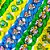 Laço Borboleta PF Copa Brasil - 10 unidades - Imagem 1