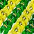 Laço Ponta Duplo PF Copa Brasil - 10 unidades - Imagem 1
