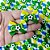 Laço Borboleta Estampado EVA Copa Brasil Mod.1 - 10 unidades - Imagem 3