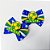 Laço Borboleta Estampado PF Copa Brasil Mod.1 - 10 unidades - Imagem 5