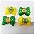 Laço Borboleta Duplo Resinado Pedraria Copa Brasil - 10 unidades - Imagem 3