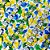 Laço Borboleta Estampado PF Flork Copa Brasil - 10 unidades - Imagem 1